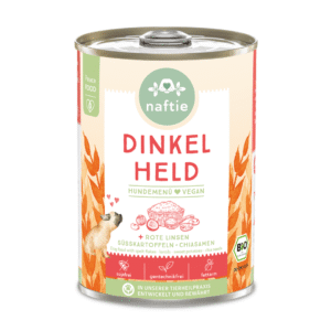 Comida húmeda complementaria para perros de espelta - Naftie