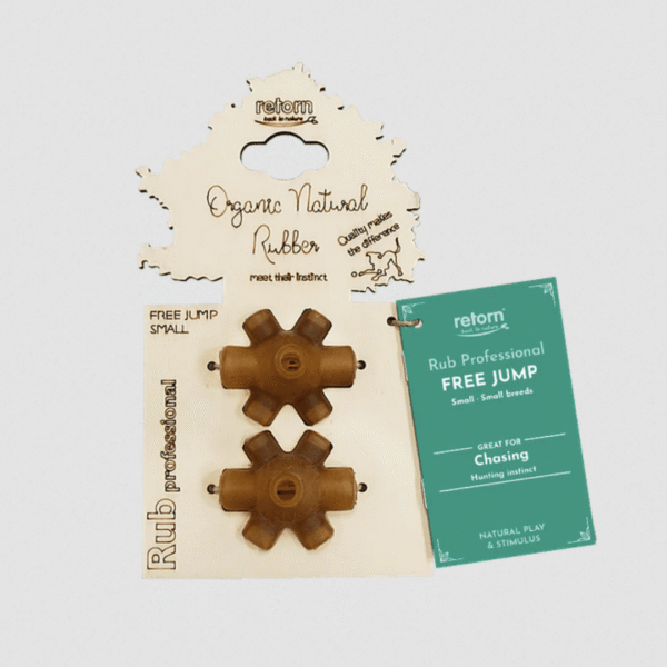 Rub Juguete Free Jump de resina natural para perros - Imagen 5