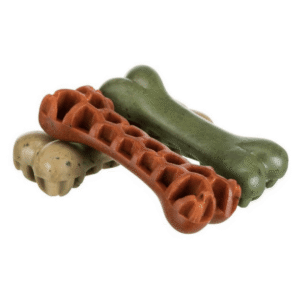 Denta Fun Veggie Hueso Panal de abeja Snack vegano para perro