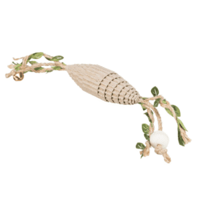 Juguete Trixie para gatos de cartón y sisal<span> - </span>Pelota Rugby 24cm