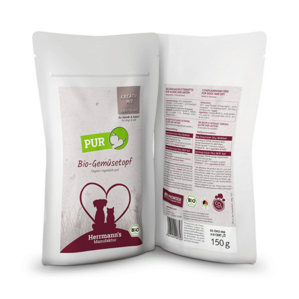 Herrmann's Gemüsetopf Olla de Verduras para perros y gatos - Imatge 2
