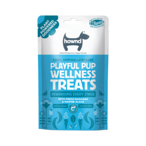 Hownd Playful Pup Snacks semihúmedos veganos para cachorros