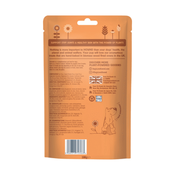 Hownd Golden Oldies 7+ Snacks veganos para Senior - Imagen 2