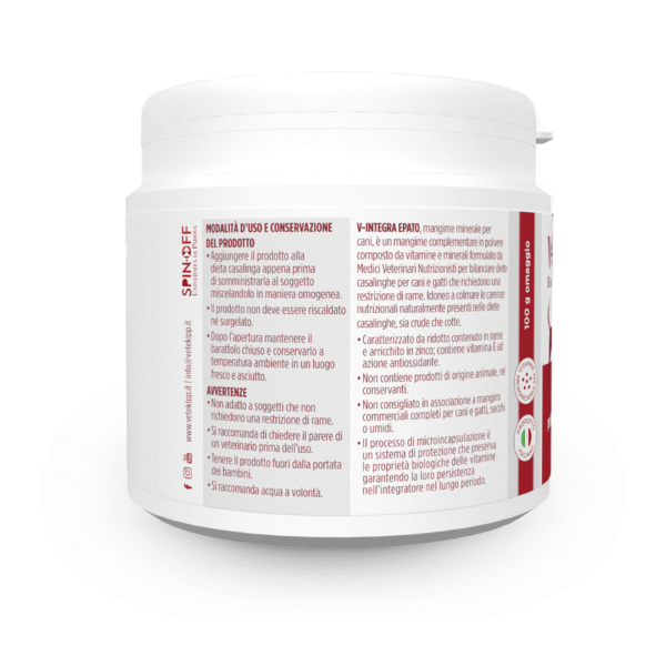 V-Integra Hepatic Suplemento para dietas caseras - Imatge 2