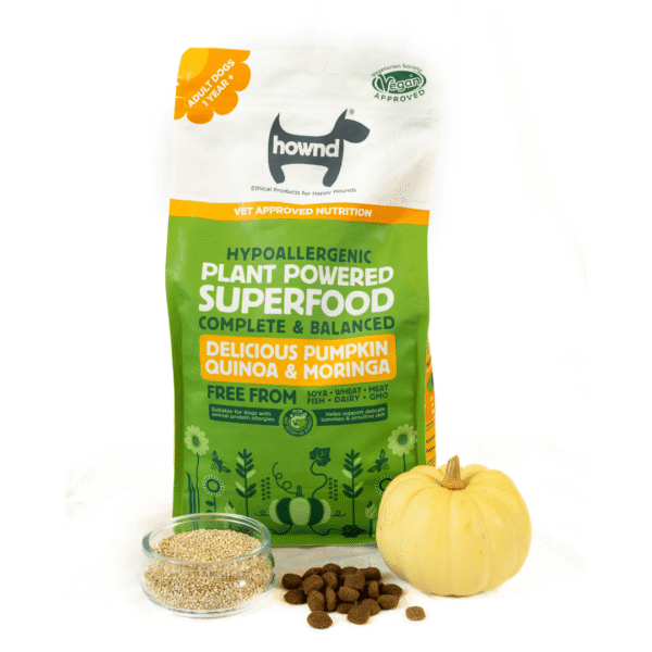 Hownd Superfood Pienso para perros calabaza, quinoa y moringa - Imagen 2
