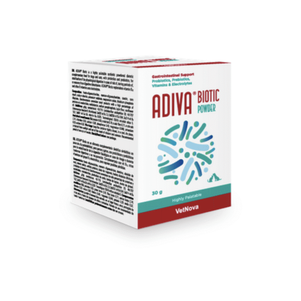 Adiva® Biotic Probiótico vegano en polvo para perros y gatos - Imatge 3