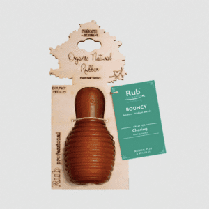 Rub Juguete Bouncy de resina natural para perros<span> - </span>Medium (10-25kg)