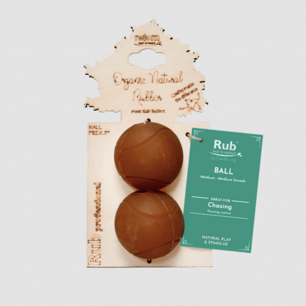Rub Juguete Ball Pelota de resina natural para perros - Imatge 2