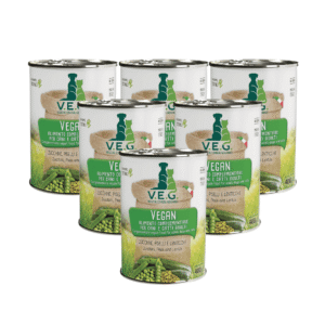 V.E.G. 6x Comida húmeda Calabacín y Guisante - Perros y Gatos