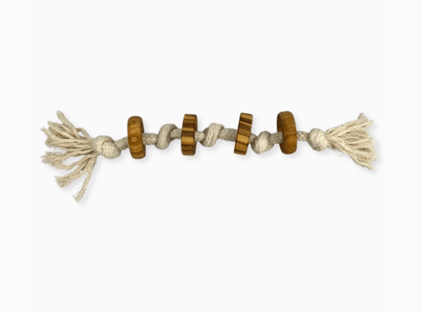 Olivi Anillos de Madera de Olivo. Juguete para perros - Imatge 4