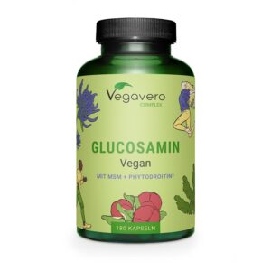 Vegavero Glucosamina Complex condroprotector para perros y gatos