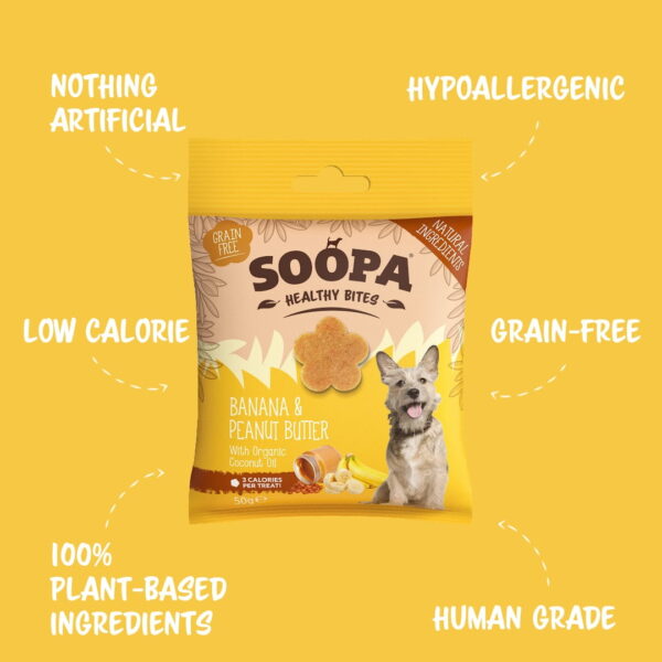 Soopa Healthy Bites Plátano y Mantequilla de cacahuete - Imatge 3