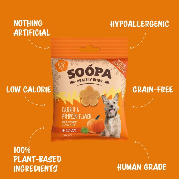 Soopa Healthy Bites Zanahoria y Calabaza - Imagen 3