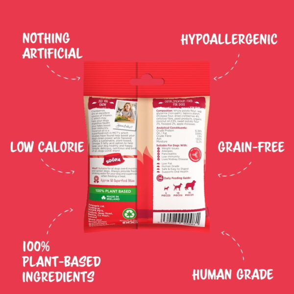 Soopa Healthy Bites Arándano rojo y Boniato - Imagen 4