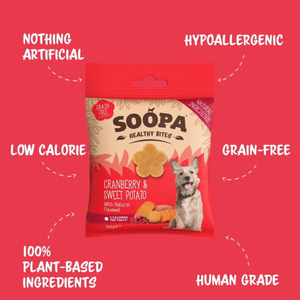 Soopa Healthy Bites Arándano rojo y Boniato - Imagen 3