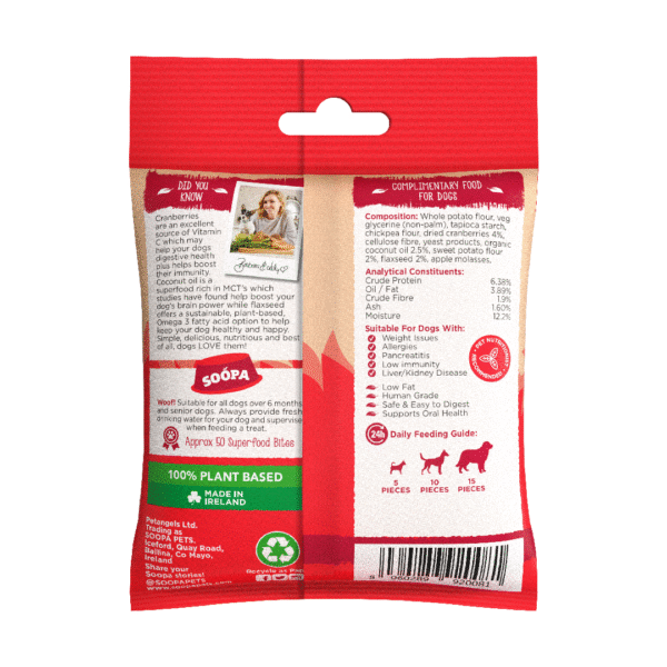 Soopa Healthy Bites Arándano rojo y Boniato - Imagen 2