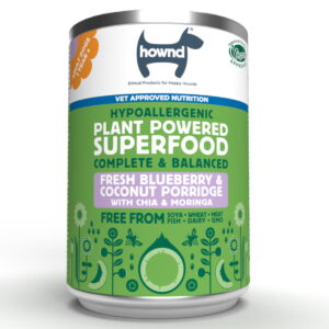 Hownd Superfood Porridge de arándanos y coco para perros