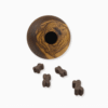 Olivi Pelota de madera para snacks Juguete de madera de olivo para perros - Imatge 2