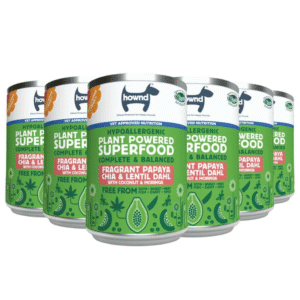 Hownd Superfood 6x Dahl de papaya para perros