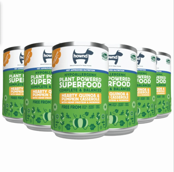 Hownd Superfood 6x Cazuela de quinoa y calabaza para perros