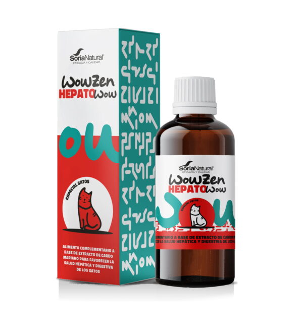 HepatoWow Gatos - Suplemento hepático vegano
