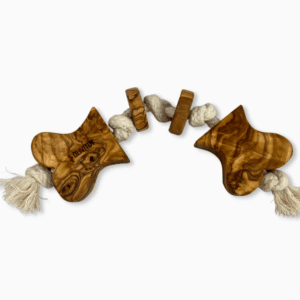 Olivi Hueso de Madera de Olivo. Juguete para perros