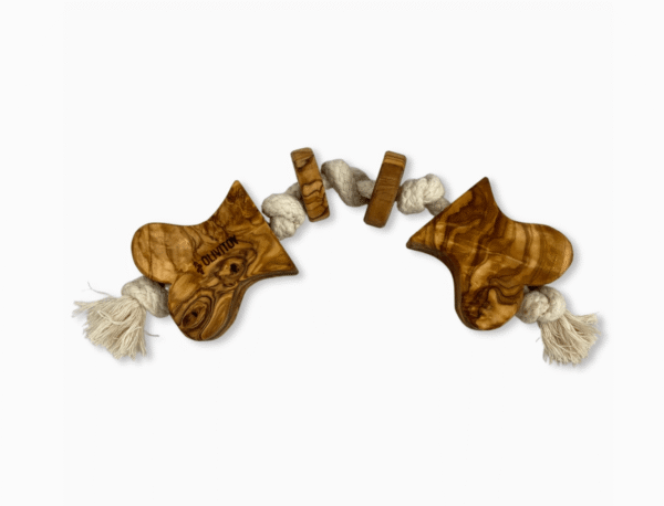 Olivi Hueso de Madera de Olivo. Juguete para perros