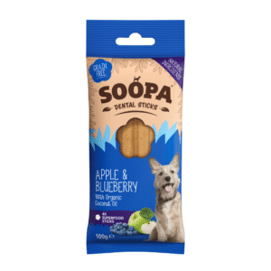 Soopa Dental Sticks Manzana y Arándano