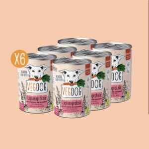 VEGDOG 6x Sensitive Proteínas de altramuz Comida para perros