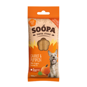 Soopa Dental Sticks Zanahoria y Calabaza