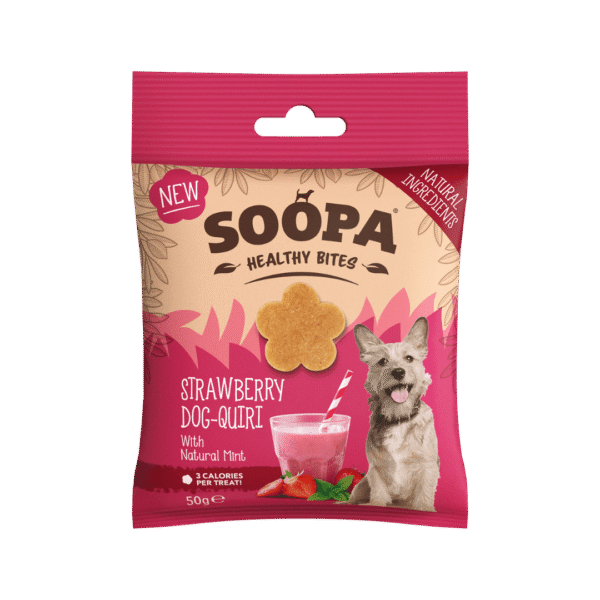 Soopa Healthy Bites Fresa y Dog-quiri