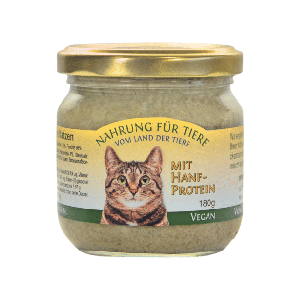 Alimento húmedo para gatos con cáñamo - Nahrung für tiere