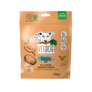 VEGDOG Veggies Immune Snack con patata y habas