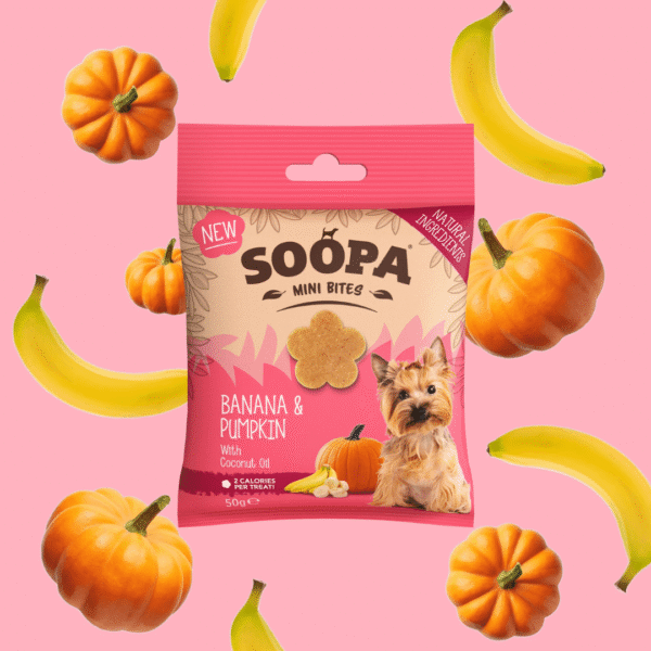 Soopa Healthy Mini Bites Plátano y Calabaza - Imagen 3