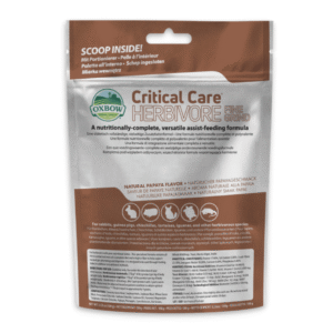 Oxbow Critical Care Herbívoros Fino (sabor papaya)