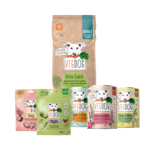 VEGDOG Starter Pack Pienso, latas y snacks para perro adulto