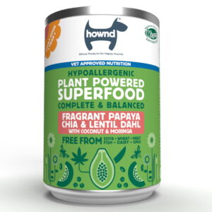 Hownd Superfood Dahl de papaya para perros