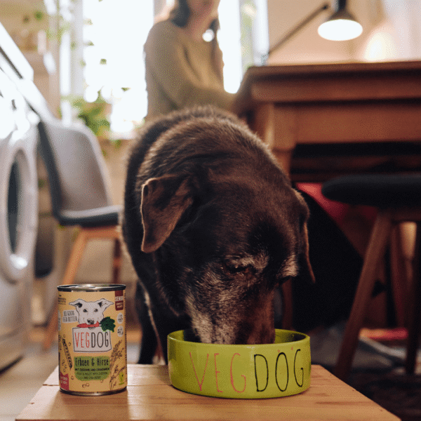 VEGDOG 6x Senior Guisantes y mijo - Comida húmeda para perros - Imagen 3