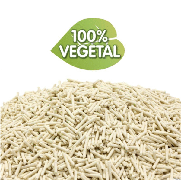 Arena aglomerante de tofu Arquivet – Natural y sin polvo - Imagen 4