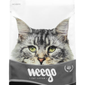 Arena aglomerante de bentonita con Carbón Activo - Weego