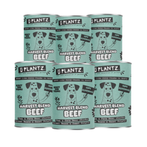 PLANTZ x6 "No-Ternera" en salsa para perros receta hipoalergénica 400g