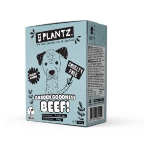 PLANTZ Garden Goodness "No-Ternera" en salsa para perros 380g