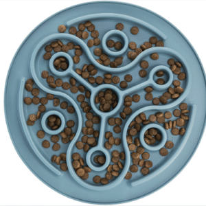 Comedero slow feeding para perros circular laberinto