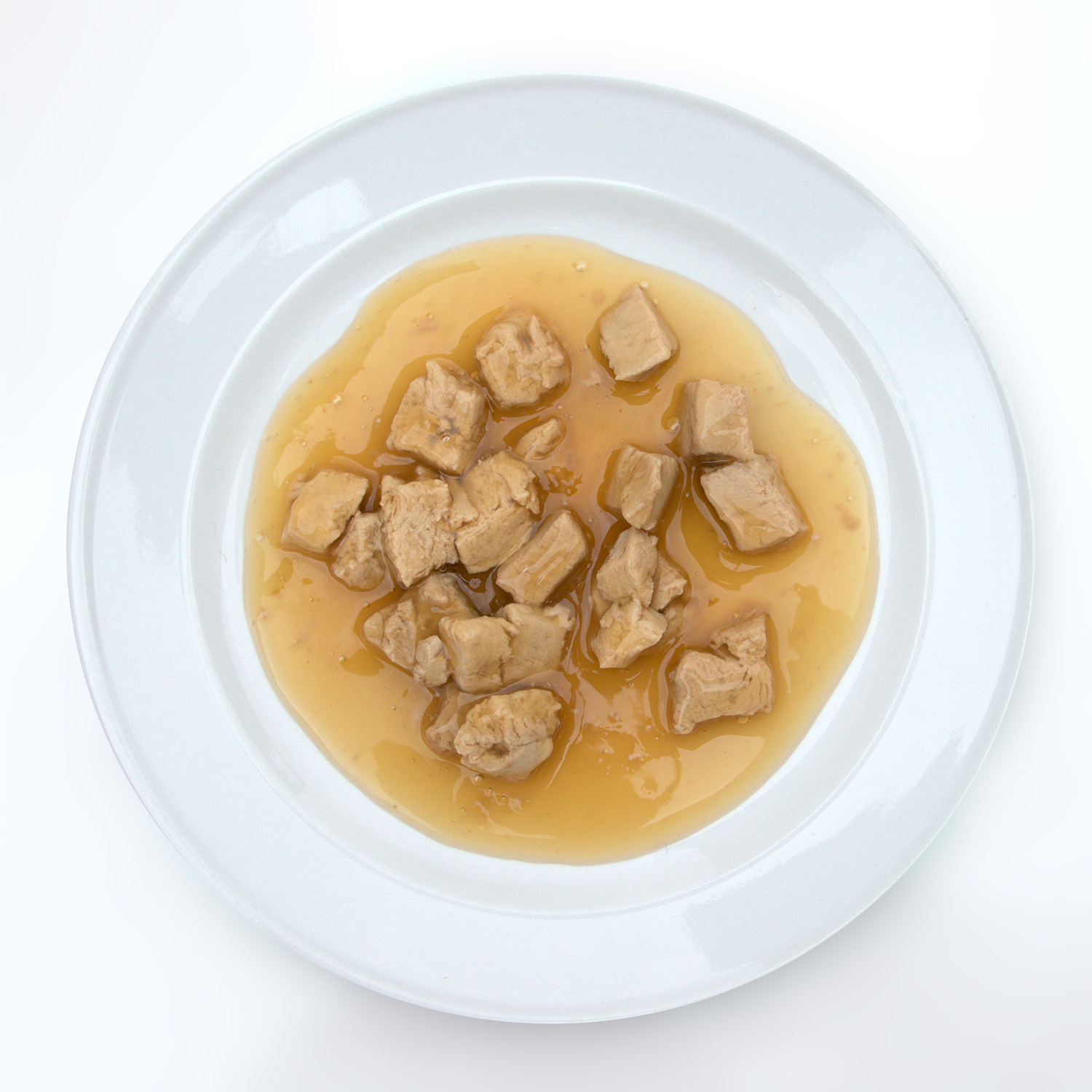 PLANTZ Caja 8 Toppers de "No-Ternera" y "No-Pollo" Bocados tiernos en salsa 150g para perros y gatos - Imagen 4