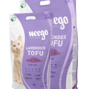 Arena aglomerante de tofu con aroma a lavanda - Weego