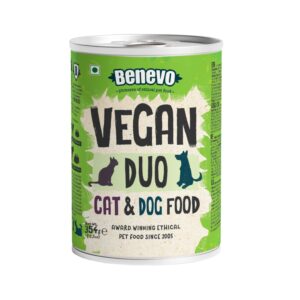 BENEVO Duo Alimento húmedo completo para perros y gatos 354g