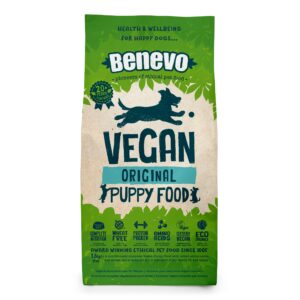 BENEVO Puppy Pienso completo vegano para cachorros de perro