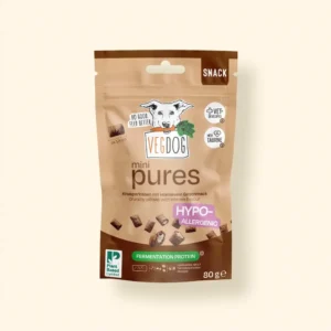 Premios para Perros Pequeños Vegdog Mini Pure Bites: Crujientes y Veganos