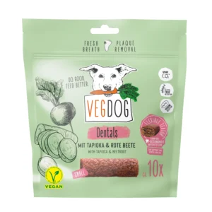 VEGDOG Dental S: Snack Dental Perro Pequeño | Dientes Limpios y Sanos