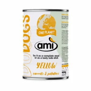 Ami Lata Yellow: Comida Húmeda Vegana Perro | Con Zanahoria